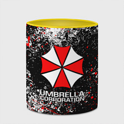 Кружка 3D UMBRELLA CORP, цвет: 3D-белый + желтый — фото 2