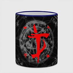 Кружка 3D DOOM, цвет: 3D-синий кант — фото 2