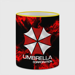 Кружка 3D UMBRELLA CORP, цвет: 3D-желтый кант — фото 2