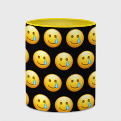 Кружка 3D New Emoji, цвет: 3D-белый + желтый — фото 2