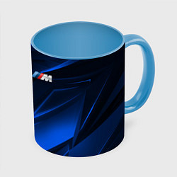 Кружка 3D BMW БМВ, цвет: 3D-белый + небесно-голубой