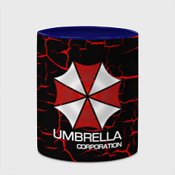 Кружка 3D UMBRELLA CORP, цвет: 3D-белый + синий — фото 2