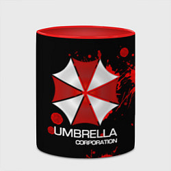 Кружка 3D UMBRELLA CORP, цвет: 3D-белый + красный — фото 2