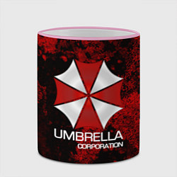 Кружка 3D UMBRELLA CORP, цвет: 3D-розовый кант — фото 2