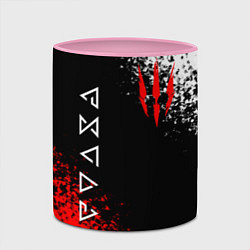 Кружка 3D THE WITCHER, цвет: 3D-белый + розовый — фото 2