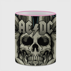 Кружка 3D ACDC, цвет: 3D-розовый кант — фото 2