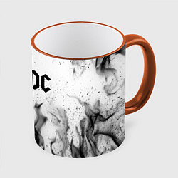 Кружка 3D ACDC, цвет: 3D-оранжевый кант