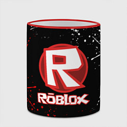 Кружка 3D ROBLOX, цвет: 3D-красный кант — фото 2