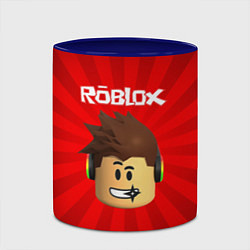 Кружка 3D ROBLOX, цвет: 3D-белый + синий — фото 2