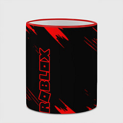 Кружка 3D Roblox, цвет: 3D-красный кант — фото 2