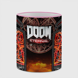 Кружка 3D DOOM ETERNAL, цвет: 3D-розовый кант — фото 2