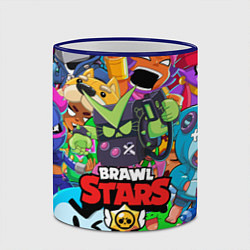 Кружка 3D BRAWL STARS VIRUS 8-BIT, цвет: 3D-синий кант — фото 2