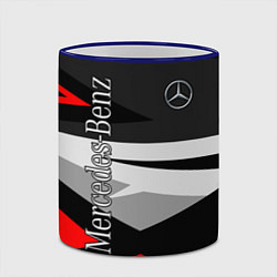 Кружка 3D Mercedes-Benz, цвет: 3D-синий кант — фото 2