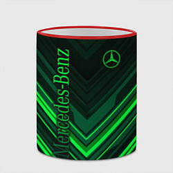 Кружка 3D Mercedes-Benz, цвет: 3D-красный кант — фото 2