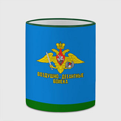 Кружка 3D Воздушно - десантные войска, цвет: 3D-зеленый кант — фото 2
