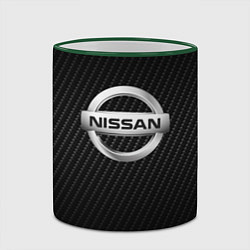 Кружка 3D NISSAN, цвет: 3D-зеленый кант — фото 2