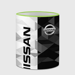 Кружка 3D NISSAN, цвет: 3D-светло-зеленый кант — фото 2