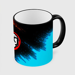 Кружка 3D KIMETSU NO YAIBA, цвет: 3D-черный кант