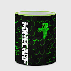 Кружка 3D MINECRAFT, цвет: 3D-светло-зеленый кант — фото 2
