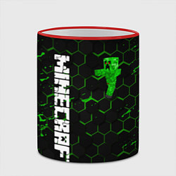 Кружка 3D MINECRAFT, цвет: 3D-красный кант — фото 2
