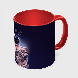 Кружка 3D Tony Ferguson, цвет: 3D-белый + красный