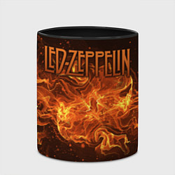 Кружка 3D Led Zeppelin, цвет: 3D-белый + черный — фото 2