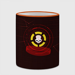 Кружка 3D The Division 2, цвет: 3D-оранжевый кант — фото 2