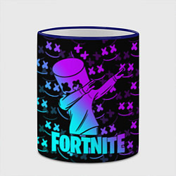 Кружка 3D FORTNITE X MARSHMELLO, цвет: 3D-синий кант — фото 2