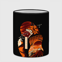 Кружка 3D JAPAN FOX, цвет: 3D-черный кант — фото 2
