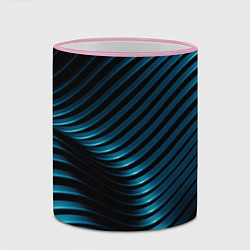 Кружка 3D Плавность,, цвет: 3D-розовый кант — фото 2