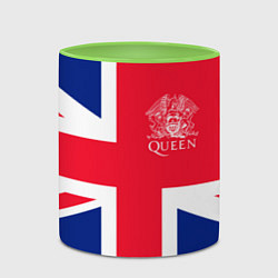 Кружка 3D Queen, цвет: 3D-белый + светло-зеленый — фото 2