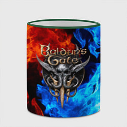 Кружка 3D BALDURS GATE, цвет: 3D-зеленый кант — фото 2