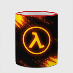 Кружка 3D HALF-LIFE, цвет: 3D-красный кант — фото 2