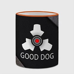 Кружка 3D HL good dog, цвет: 3D-оранжевый кант — фото 2