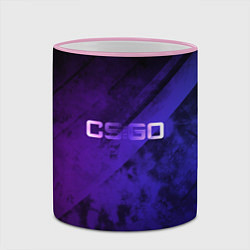 Кружка 3D CSGO, цвет: 3D-розовый кант — фото 2