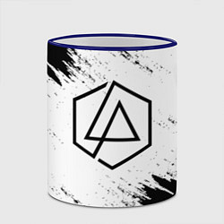 Кружка 3D LINKIN PARK, цвет: 3D-синий кант — фото 2