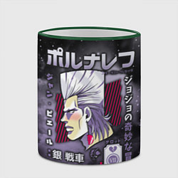 Кружка 3D JoJo Bizarre Adventure, цвет: 3D-зеленый кант — фото 2