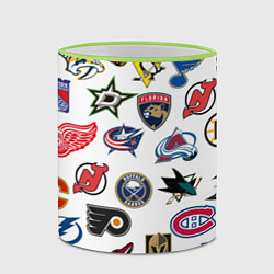 Кружка 3D Daewoo, цвет: 3D-светло-зеленый кант — фото 2