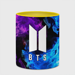Кружка 3D BTS, цвет: 3D-белый + желтый — фото 2