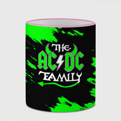 Кружка 3D The ACDC famely, цвет: 3D-розовый кант — фото 2