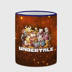 Кружка 3D UNDERTALE, цвет: 3D-синий кант — фото 2