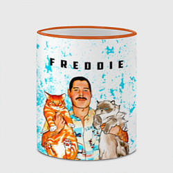 Кружка 3D Queen, цвет: 3D-оранжевый кант — фото 2