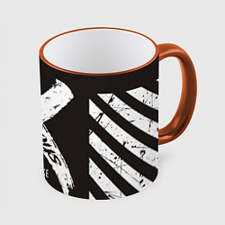 Кружка цветная Off-White: Dangerous