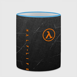 Кружка 3D HALF-LIFE, цвет: 3D-небесно-голубой кант — фото 2