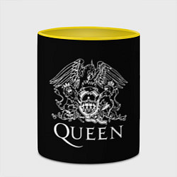 Кружка 3D QUEEN, цвет: 3D-белый + желтый — фото 2