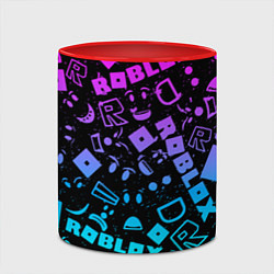 Кружка 3D Roblox, цвет: 3D-белый + красный — фото 2