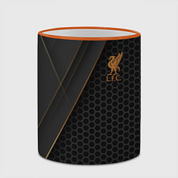 Кружка 3D Liverpool FC, цвет: 3D-оранжевый кант — фото 2