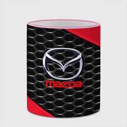 Кружка 3D MAZDA, цвет: 3D-розовый кант — фото 2