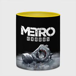 Кружка 3D METRO EXODUS, цвет: 3D-белый + желтый — фото 2