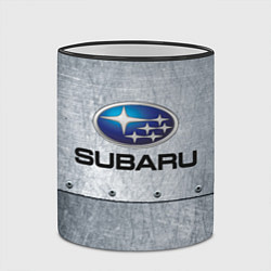 Кружка 3D SUBARU, цвет: 3D-черный кант — фото 2